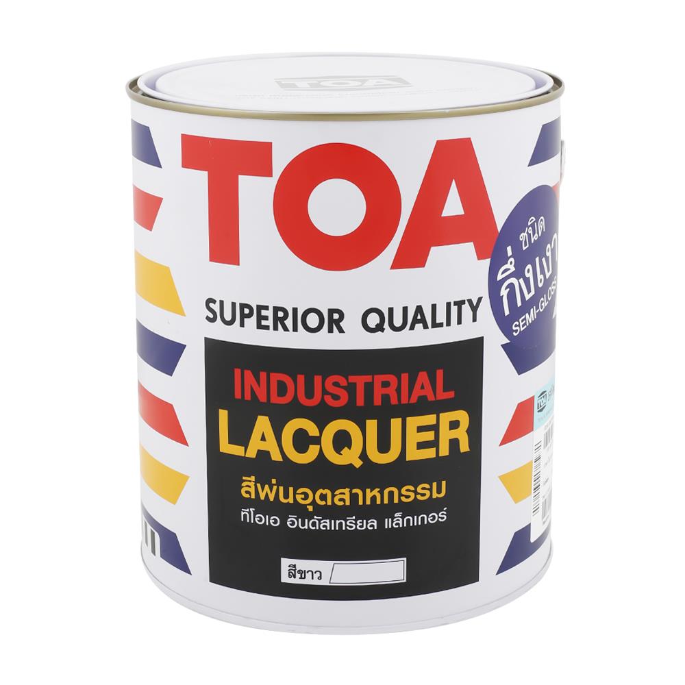 สีพ่นอุตสาหกรรม TOA INDUSTRIAL LACQUER BASE B กึ่งเงา 1 แกลลอน
