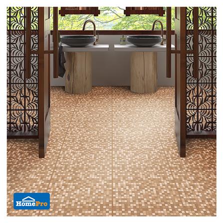 กระเบื้องพื้น 16x16 นิ้ว แอนโทลินี่ น้ำตาล PM 0.96M2_4