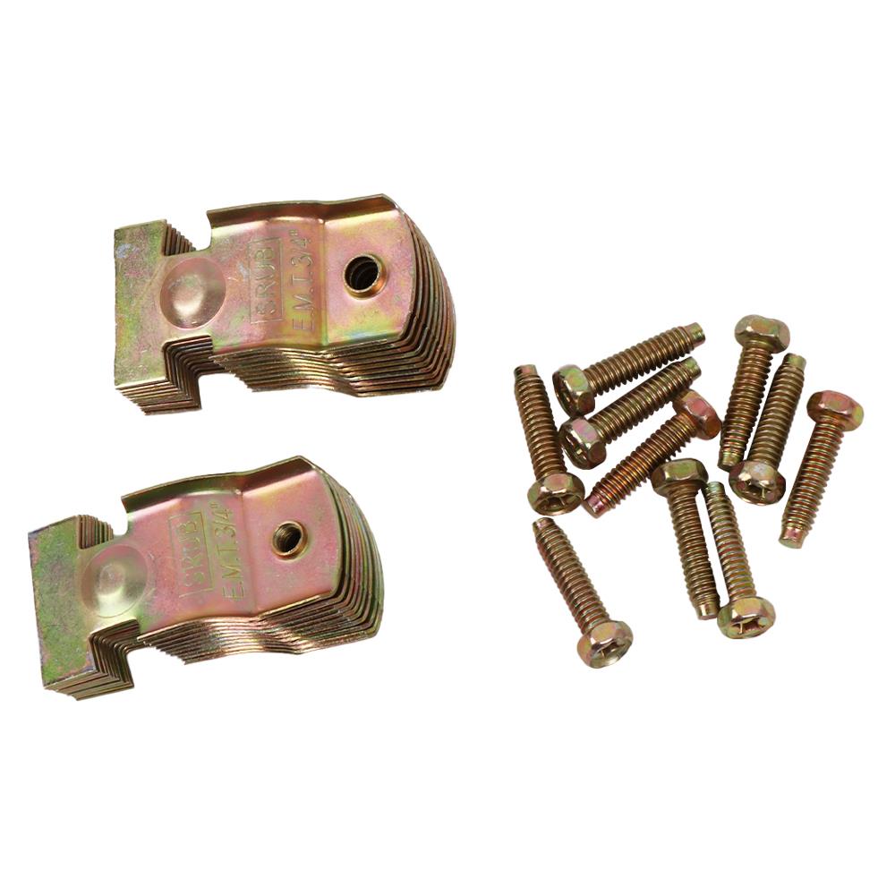 แคล้มประกับบาง EMT U-HENG 3/4 นิ้ว แพ็ก 10 ชิ้น