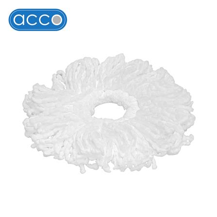 อะไหล่ม็อบไมโครไฟเบอร์ ACCO 15 นิ้ว สีขาว_0
