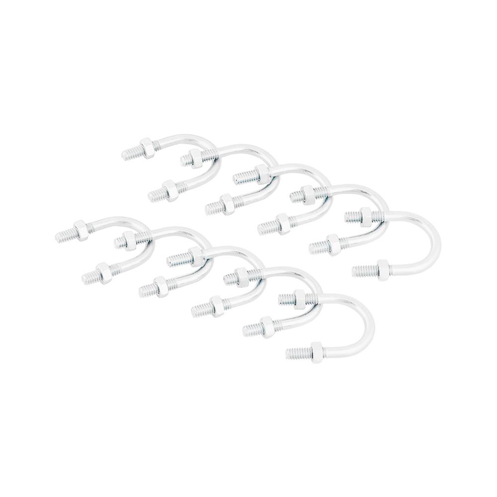 ยูโบลท์เหล็ก&nbsp;U-HENG 3/4x1/4 นิ้ว 10 ชิ้น