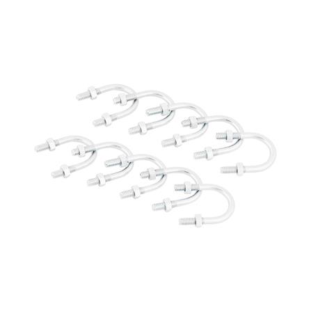 ยูโบลท์เหล็ก&nbsp;U-HENG 3/4x1/4 นิ้ว 10 ชิ้น