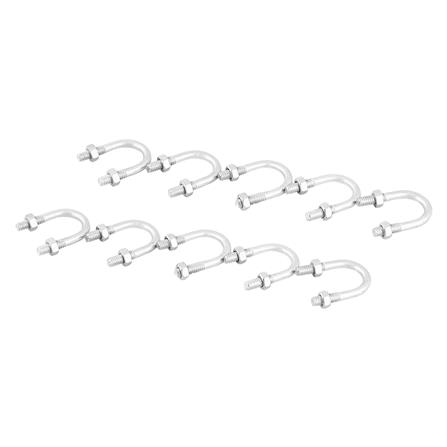 ยูโบลท์เหล็ก U-HENG 1/2x1/4 นิ้ว 10 ชิ้น