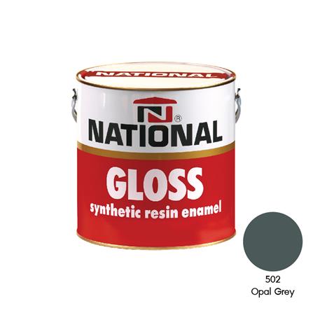 สีน้ำมัน DELTA NATIONAL 502 สีเทา เงา 1 แกลลอน