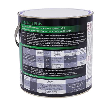 สีน้ำมันเคลือบเงา G-333 เบนโทน (BLACK)_1