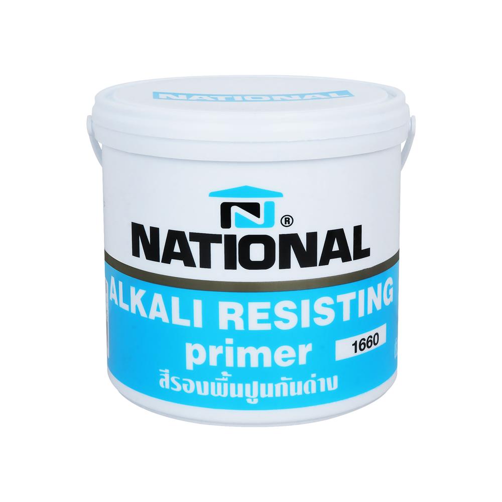 สีรองพื้นปูนใหม่ DELTA NATIONAL ALKAILI PRIMER 1660 1 แกลลอน