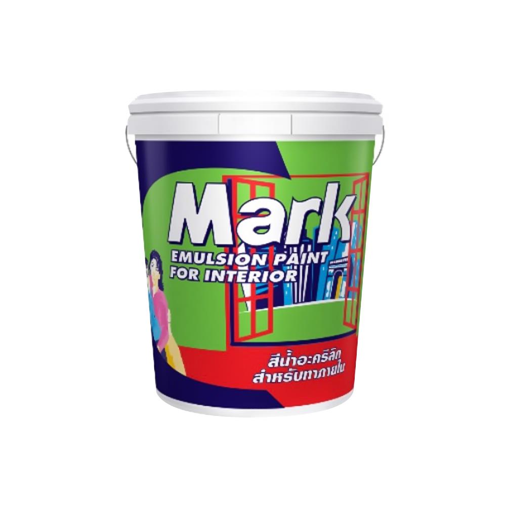 สีน้ำทาภายใน MARK 915 สีม่วงอ่อน กึ่งเงา 5 แกลลอน