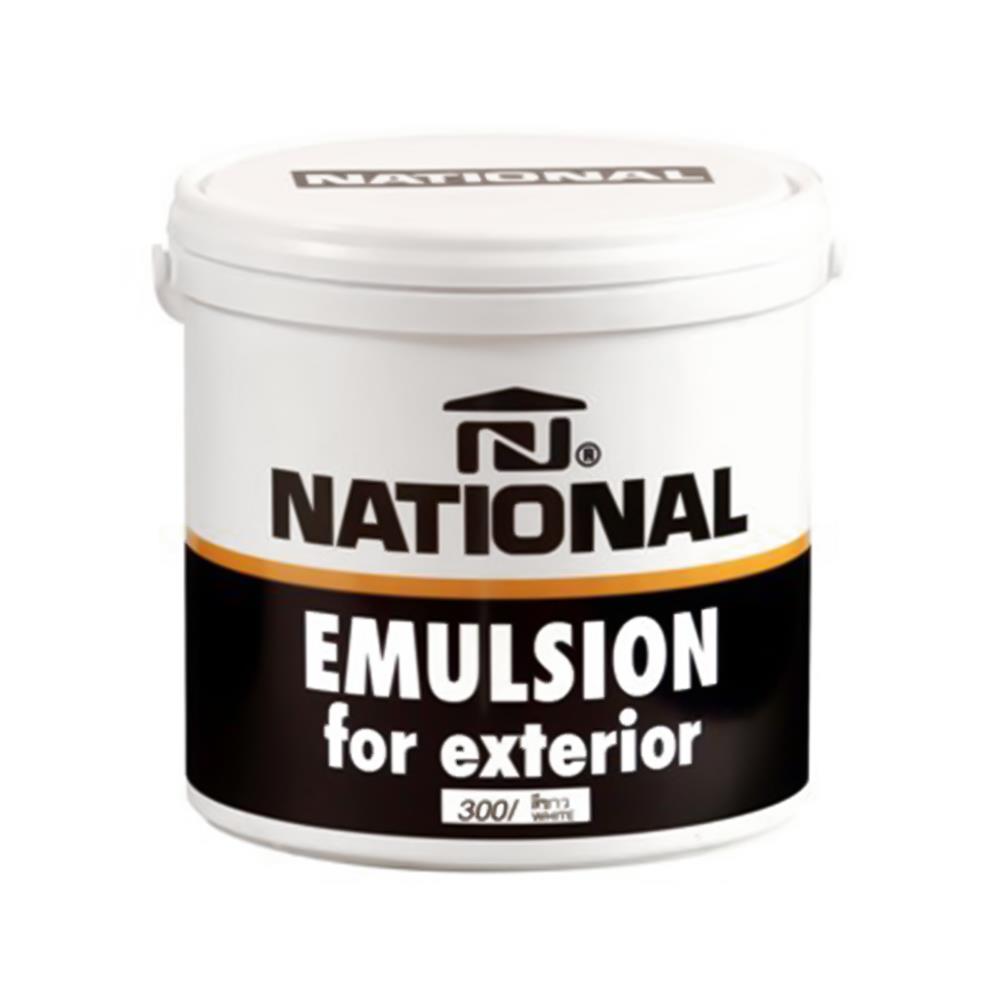 สีน้ำทาภายนอก DELTA NATIONAL #383 สีเทา ด้าน 1 แกลลอน