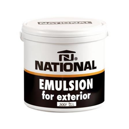 สีน้ำทาภายนอก DELTA NATIONAL #383 สีเทา ด้าน 1 แกลลอน_0