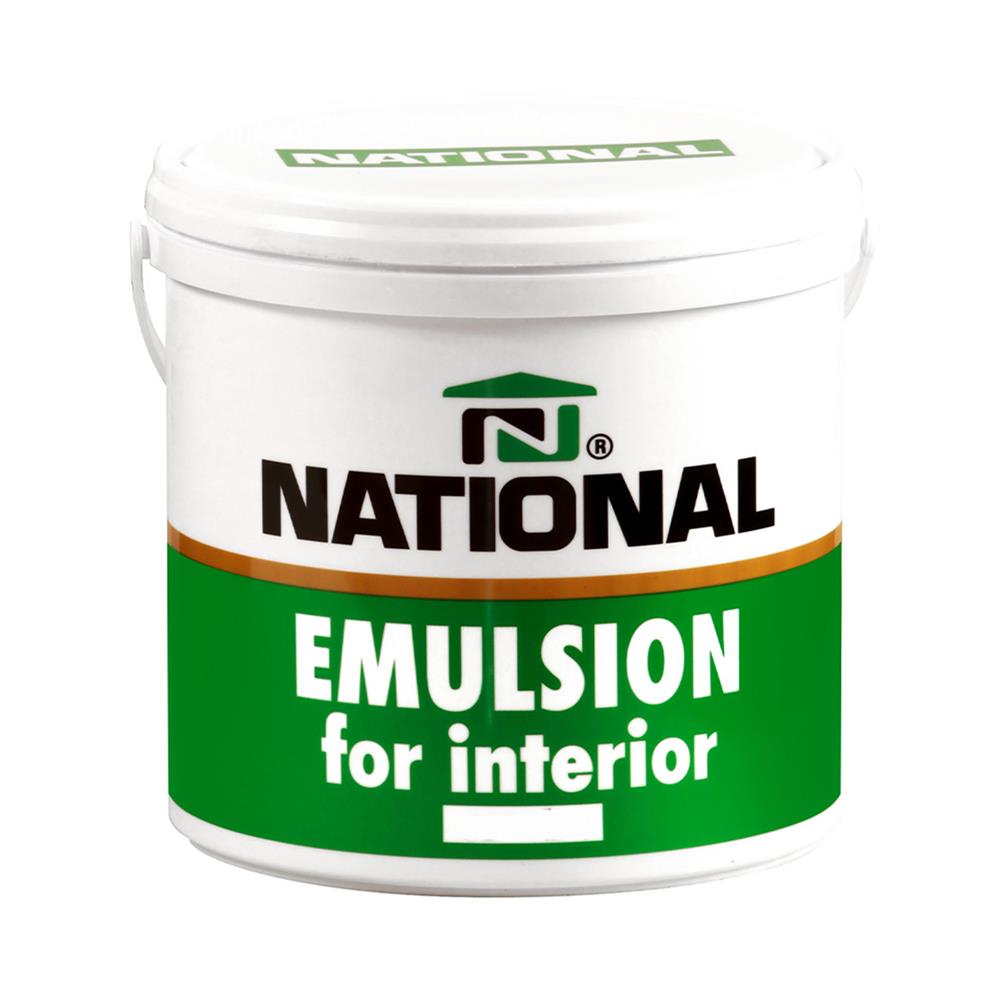 สีน้ำทาภายใน ชนิดด้าน DELTA NATIONAL 300 สีขาว 1 แกลลอน