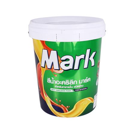 สีน้ำทาภายใน CAPTAIN MARK #935 สี LILY WHITE ด้าน 5 แกลลอน_0