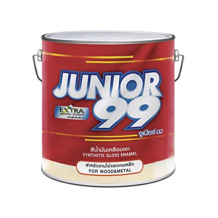 สีน้ำมันเคลืบเงา NIPPON PAINT JUNIOR 99 #9736 สี LIGHT BROWN 1 แกลลอน_0