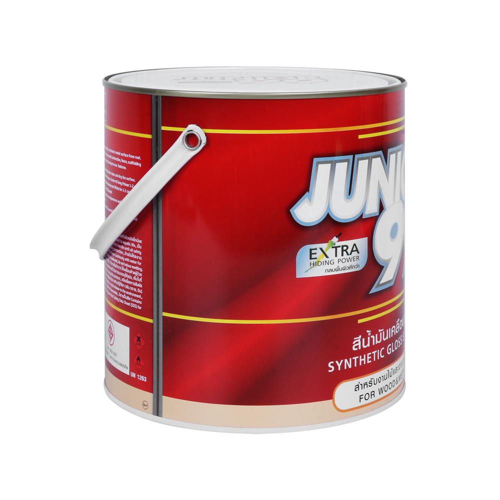 สีน้ำมันเคลืบเงา NIPPON PAINT JUNIOR 99 #9738 สีแดง 1 แกลลอน