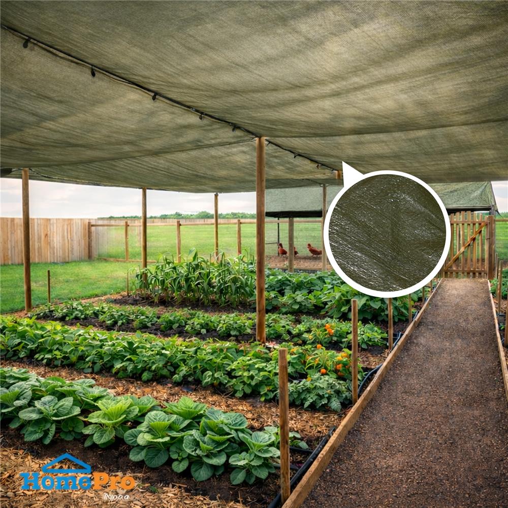 ผ้าใบ SPRING 2X3 ม. สีเขียวขี้ม้า