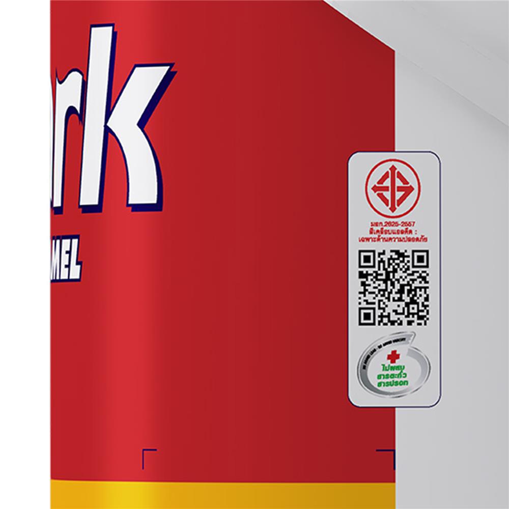 สีเคลือบเงา CAPTAIN MARK M845 สีฟ้า 1/4 แกลลอน