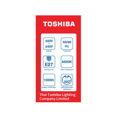 หลอด LED TOSHIBA A60 G7 7 วัตต์ DAYLIGHT E27_2