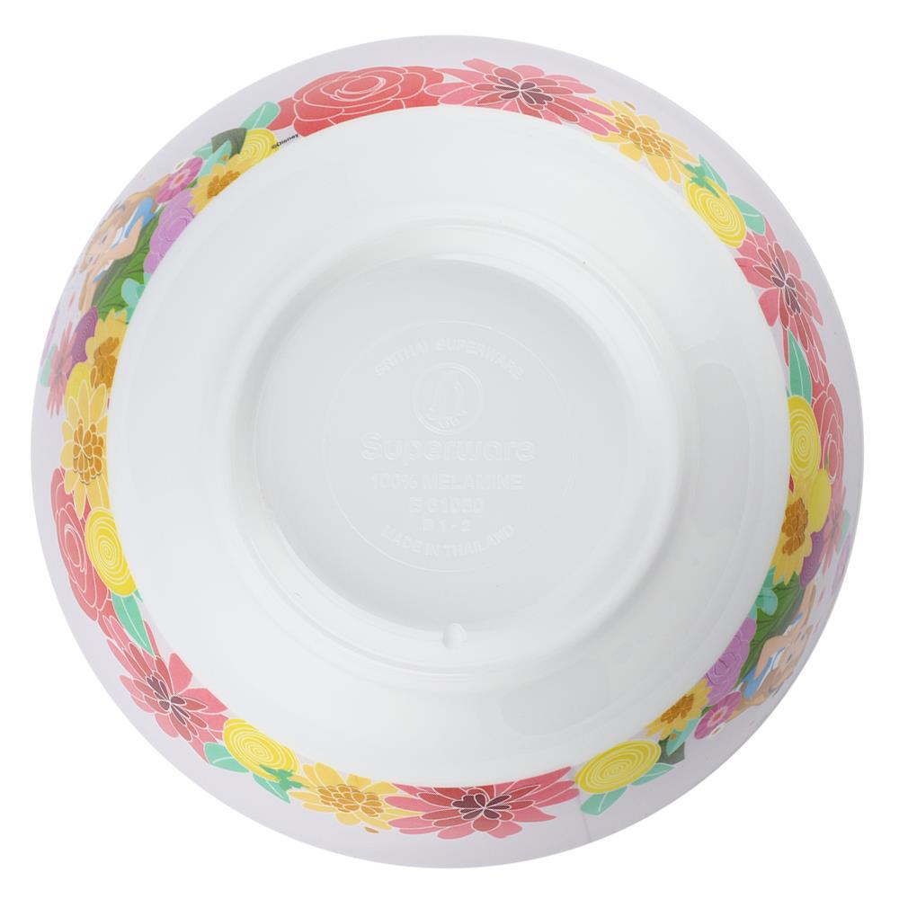 ชามเมลามีน H 6" SUPERWARE ALICE FLOWER