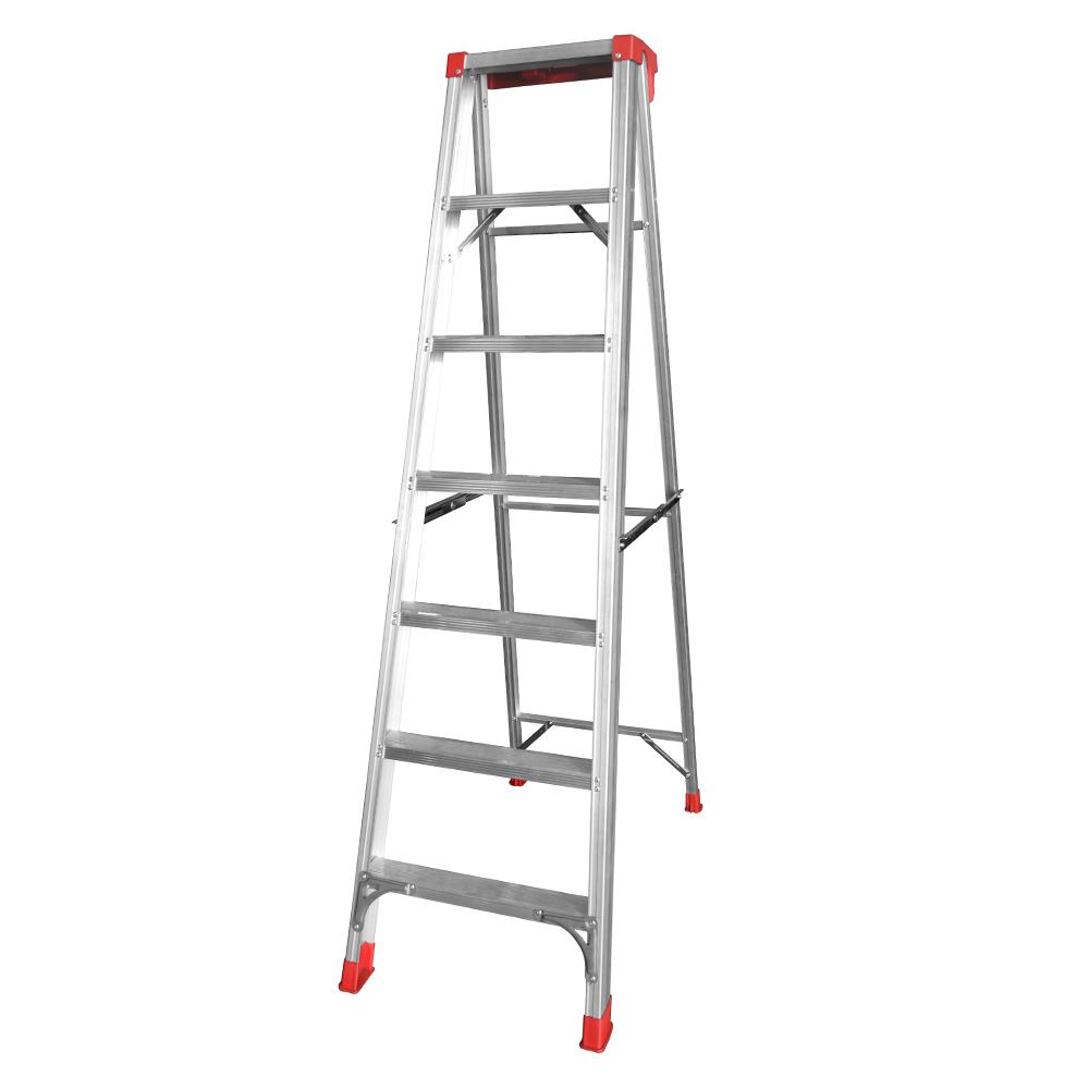 บันไดอะลูมิเนียมรุ่นสมาร์ทมีถาด SANKI 7 ขั้น