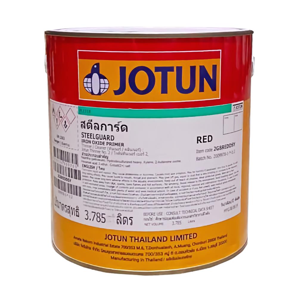สีรองพื้นเหล็ก JOTUN STEELGUARD สีแดง 3.785 ลิตร