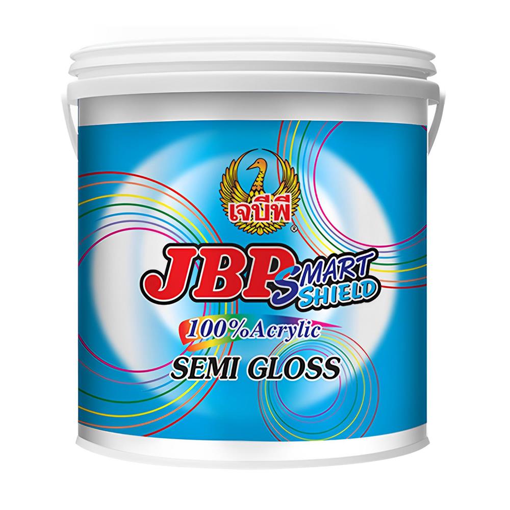 สีน้ำทาภายนอก ชนิดกึ่งเงา JBP SMART SHIELD BASE B 1 แกลลอน
