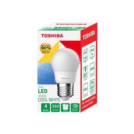 หลอด LED TOSHIBA A45 G7 4 วัตต์ COOL WHITE E27_5