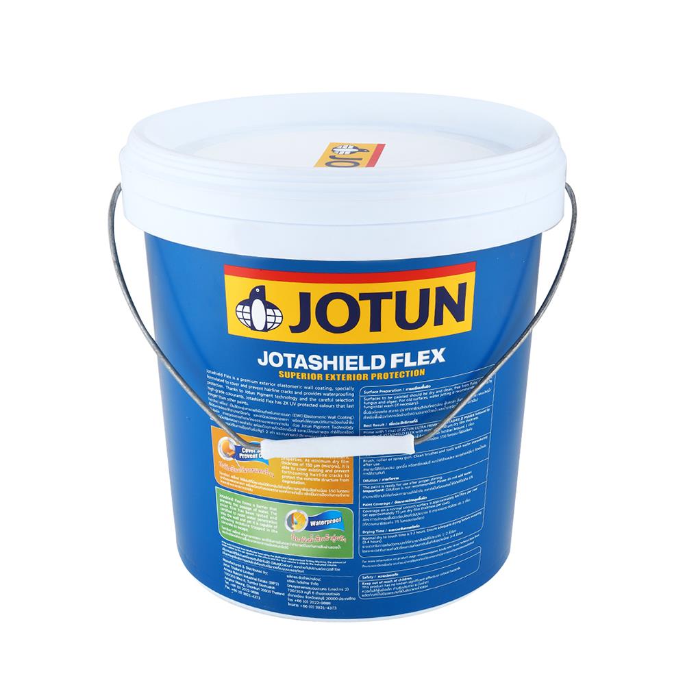 สีน้ำทาภายนอก ชนิดกึ่งเงา JOTUN JOTASHIELD FLEX BASE B 2.5 แกลลอน
