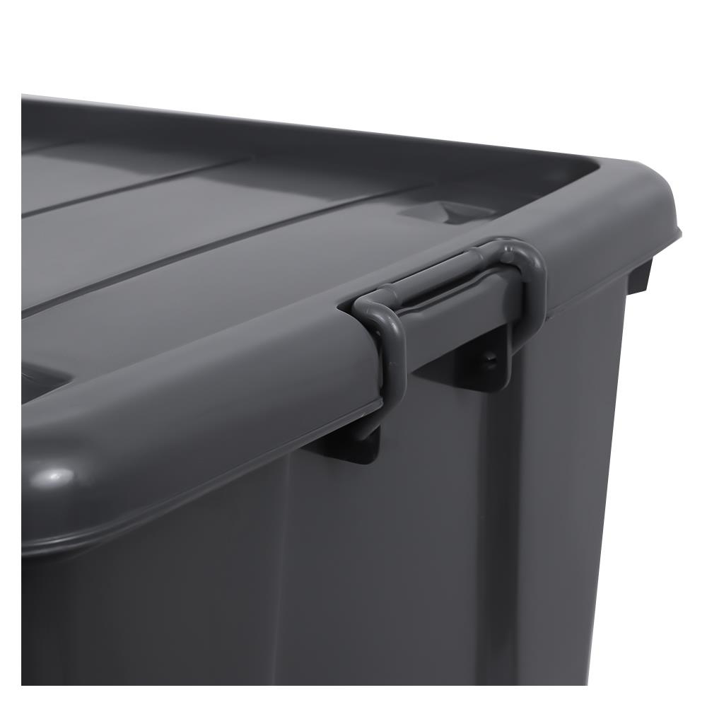 กล่องเก็บของ ME LIVING S023 59x54x42 ซม. 100 ลิตร สีเทา