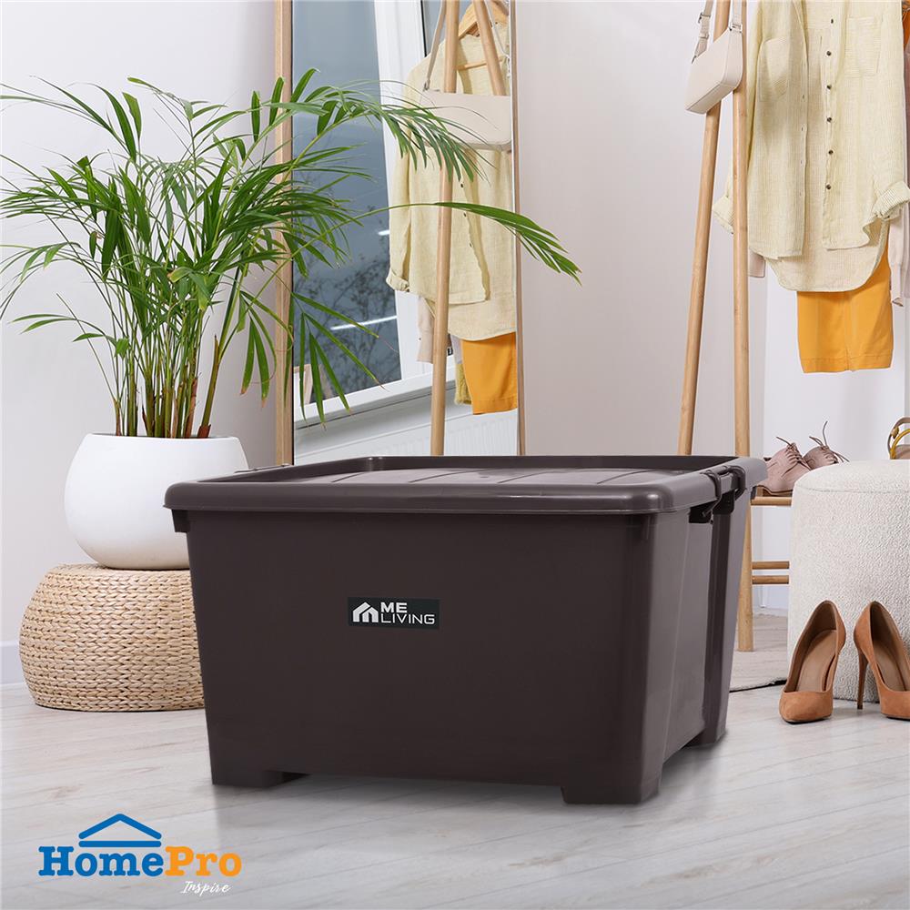 กล่องเก็บของ 100 ลิตร ME LIVING S023 สีน้ำตาล