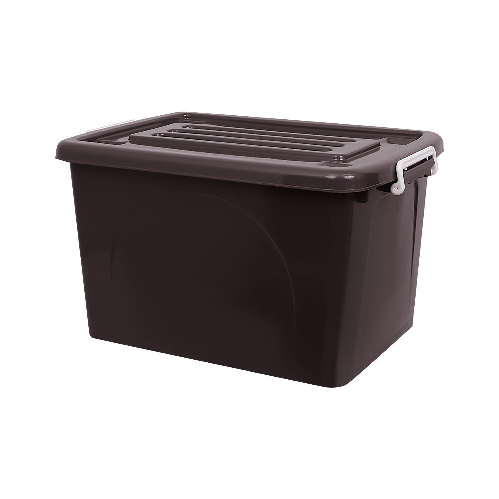 กล่องเก็บของ ME LIVING 025 55 ลิตร 59x42x35.5 ซม. สีน้ำตาล