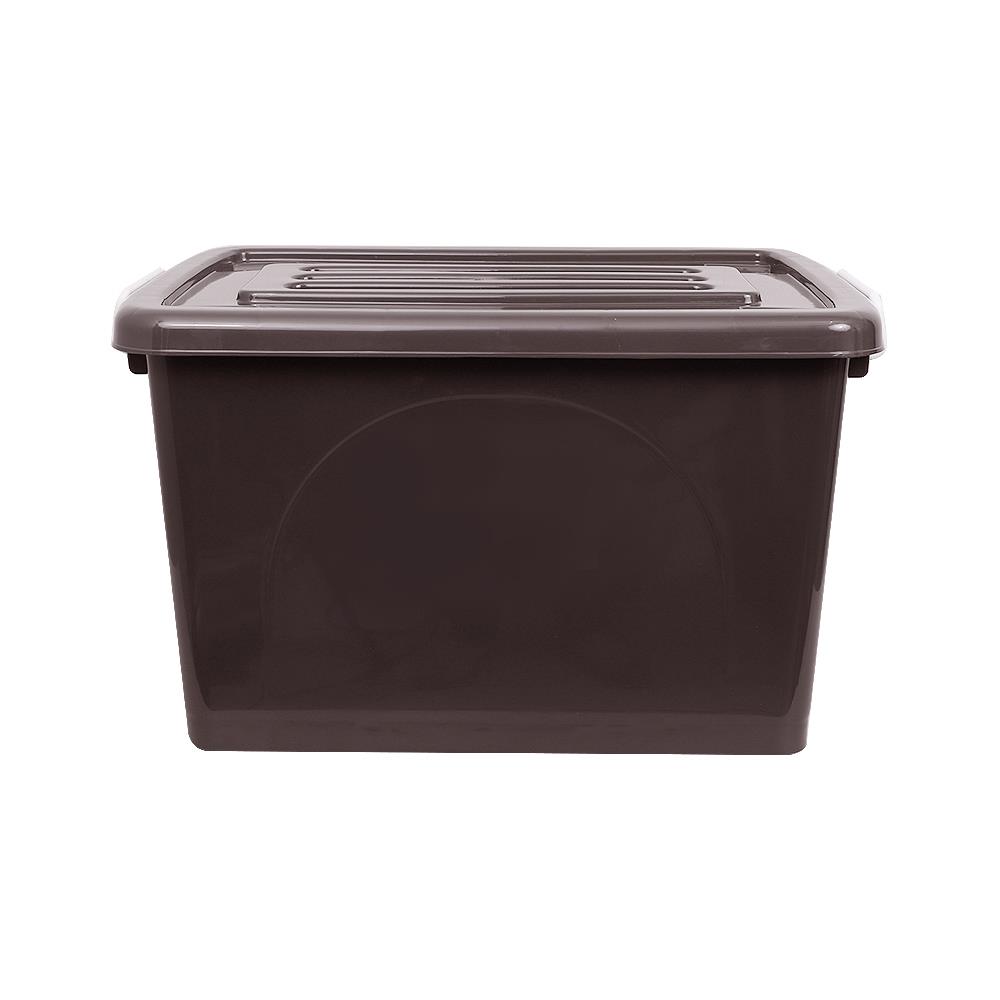 กล่องเก็บของ ME LIVING 025 55 ลิตร 59x42x35.5 ซม. สีน้ำตาล