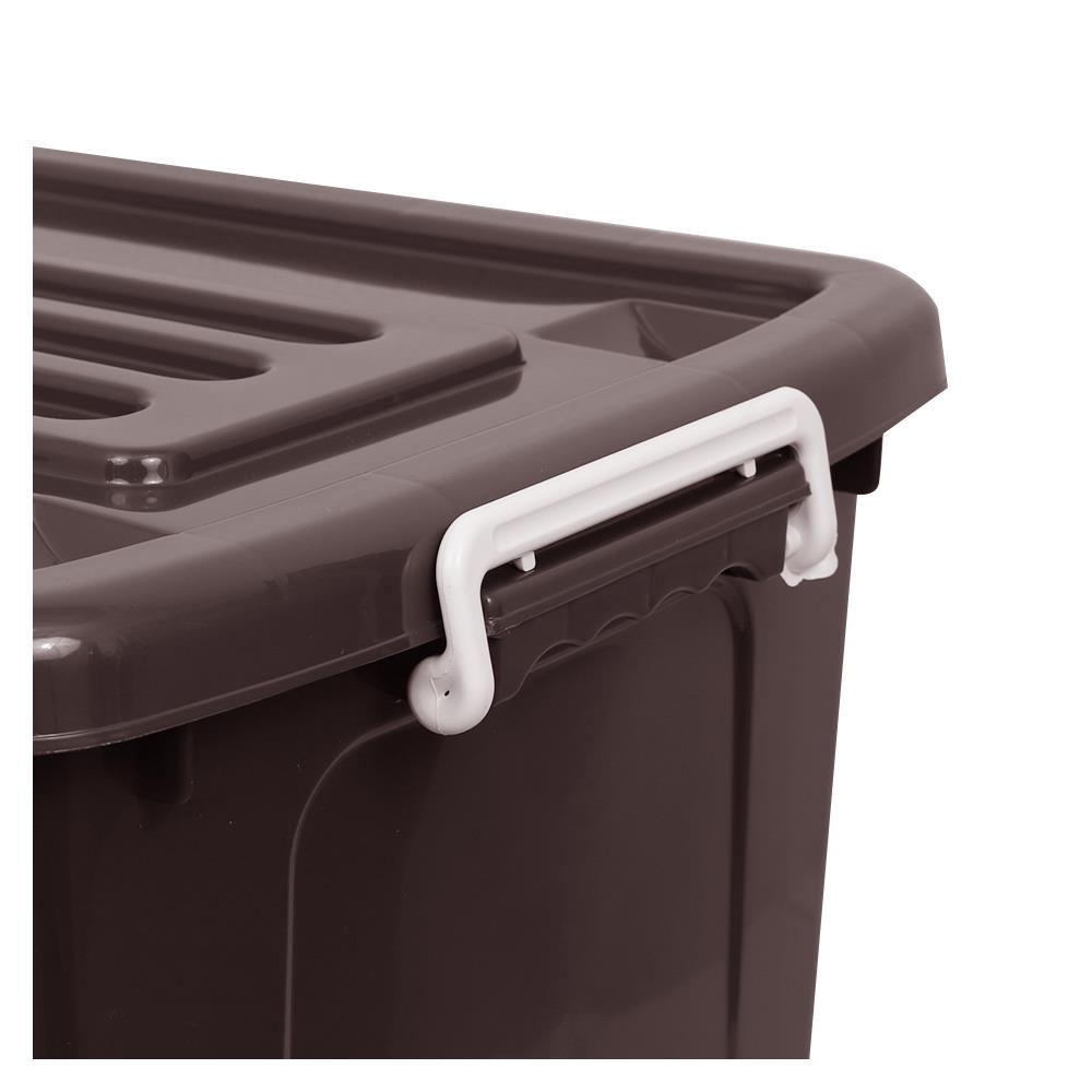 กล่องเก็บของ ME LIVING 025 35.5X42X41 ซม. 50 ลิตร สีน้ำตาล