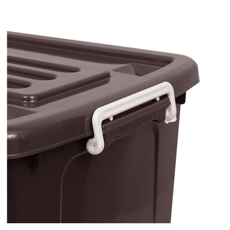 กล่องเก็บของ ME LIVING 025 35.5X42X41 ซม. 50 ลิตร สีน้ำตาล_2