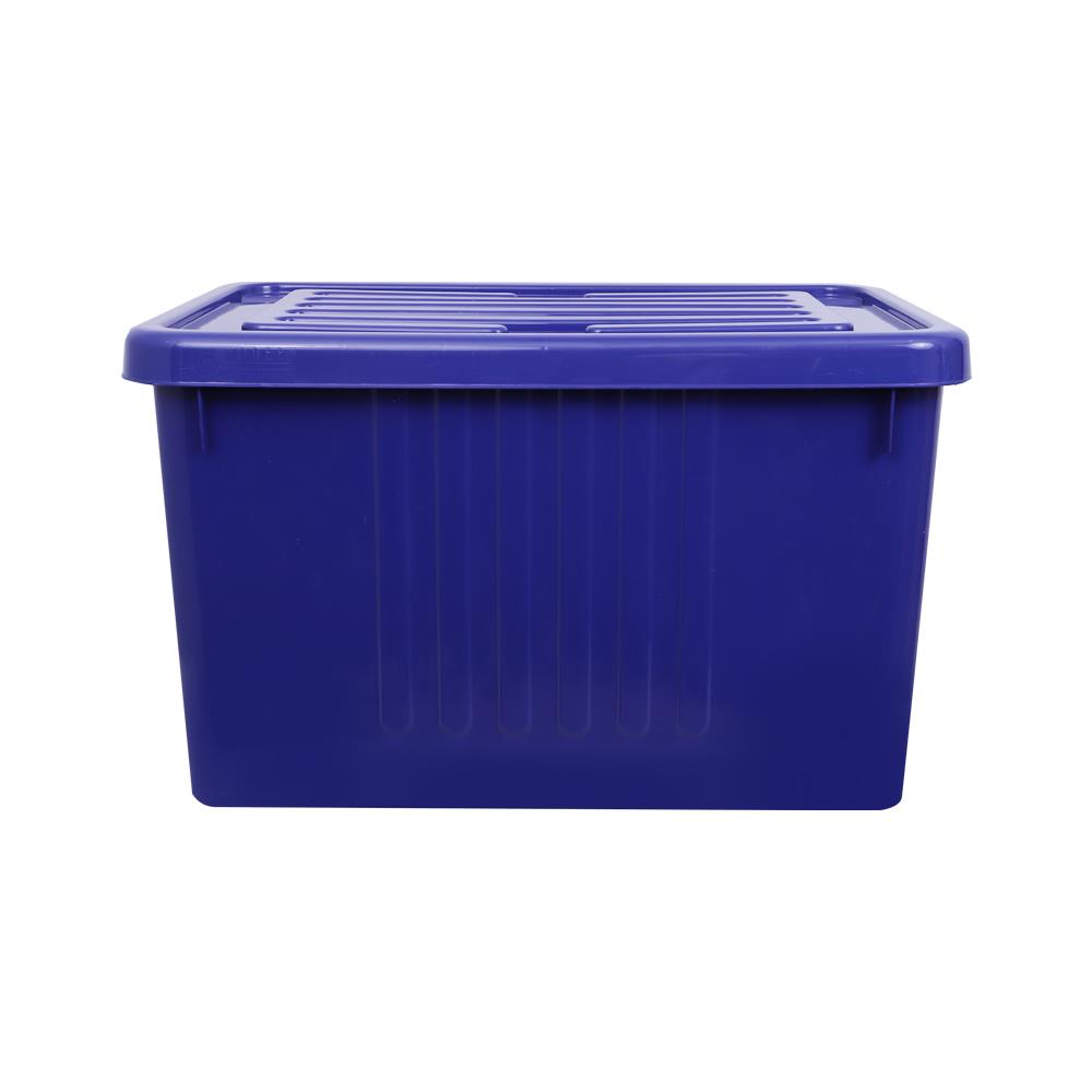 กล่องเก็บของ ME LIVING 017 46.8x75x43 ซม. 100 ลิตร สีน้ำเงิน