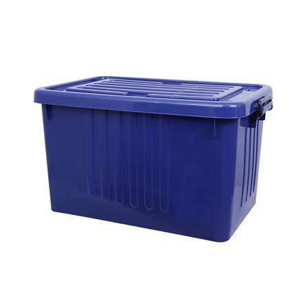 กล่องเก็บของ ME LIVING 017 46.8x75x43 ซม. 100 ลิตร สีน้ำเงิน