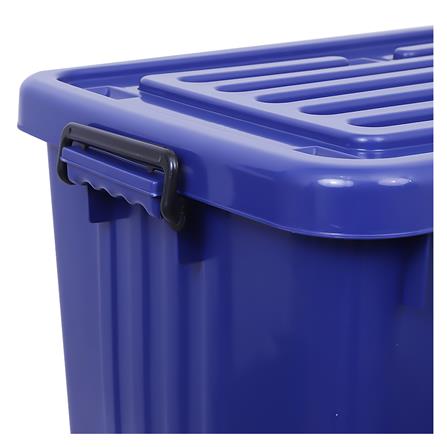 กล่องเก็บของ ME LIVING 017 46.8x75x43 ซม. 100 ลิตร สีน้ำเงิน_2