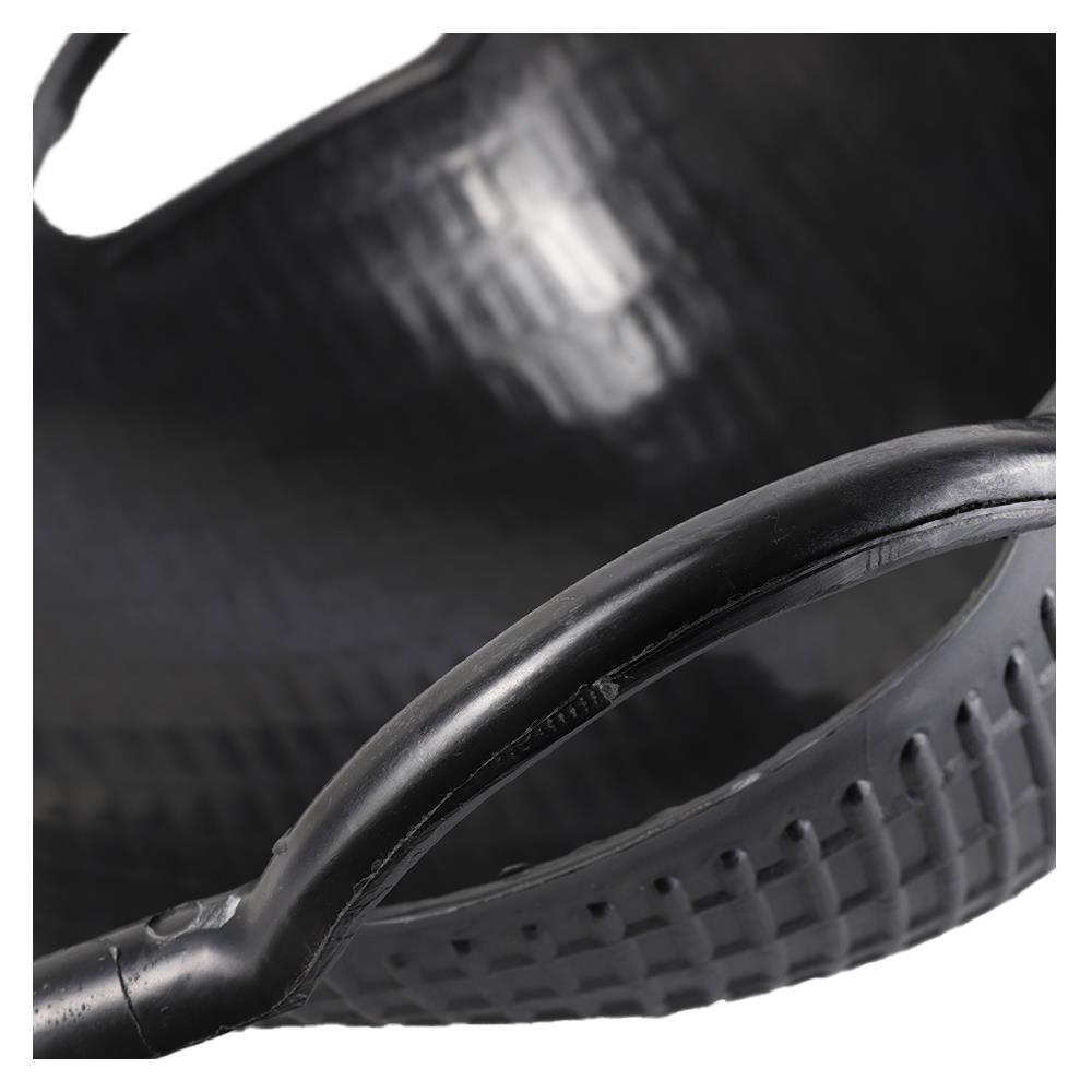 บุ้งกี๋หวายทึบเล็ก W.PLASTIC สีดำ