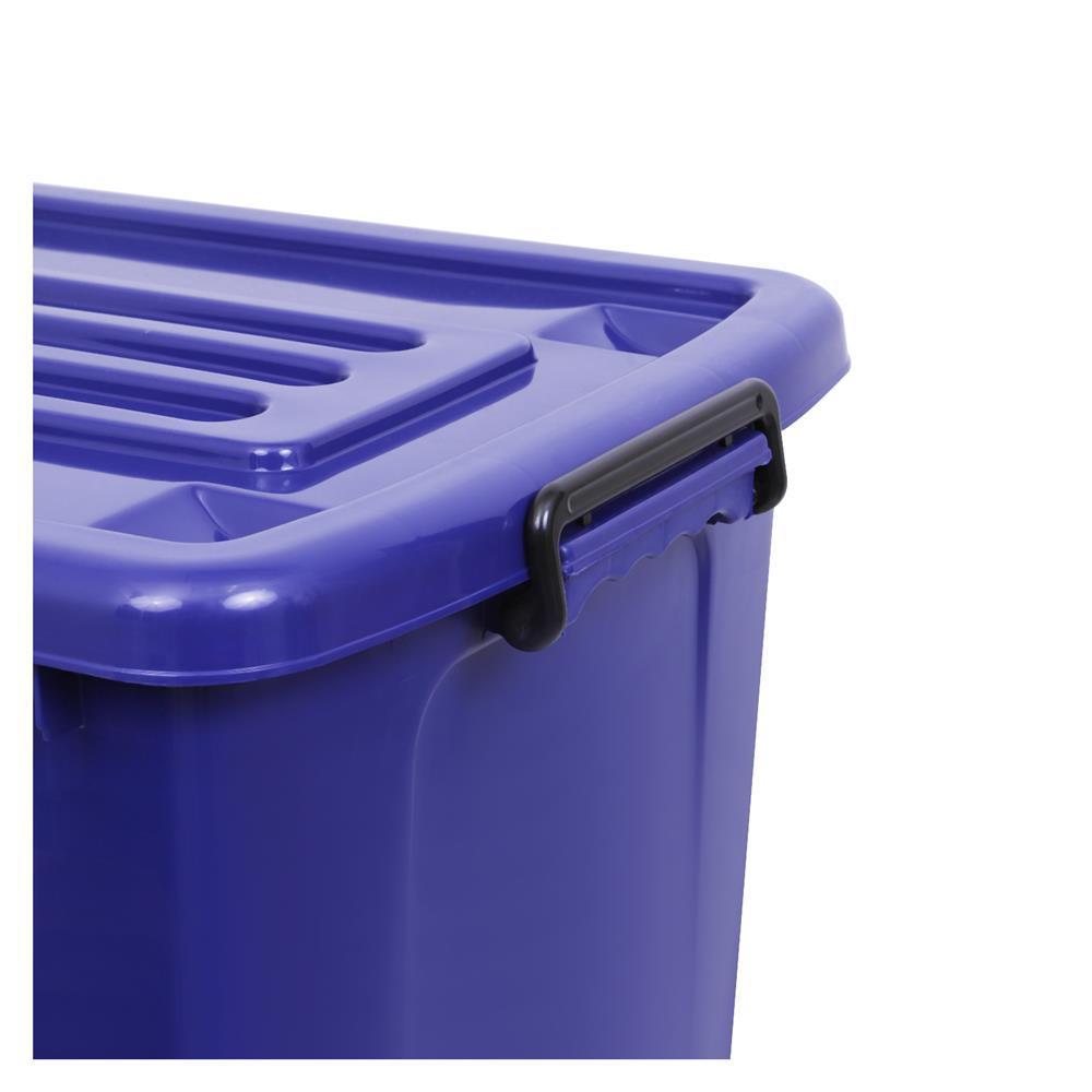 กล่องเก็บของ ME LIVING 025 55 ลิตร 59x42x35.5 ซม. สีน้ำเงิน