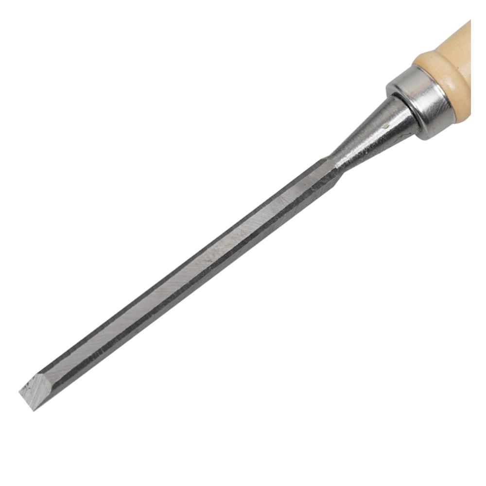 สิ่วด้ามไม้ AT INDY C109 1/4 นิ้ว 6 มม.