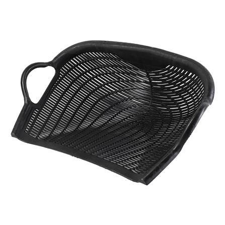 บุ้งกี๋หวายใหญ่ W.PLASTIC สีดำ