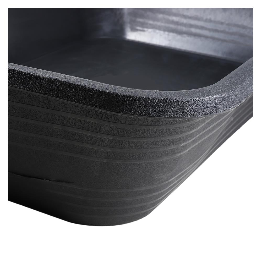 อ่างเปลผสมปูนทรงเหลี่ยม W.PLASTIC 230 ลิตร