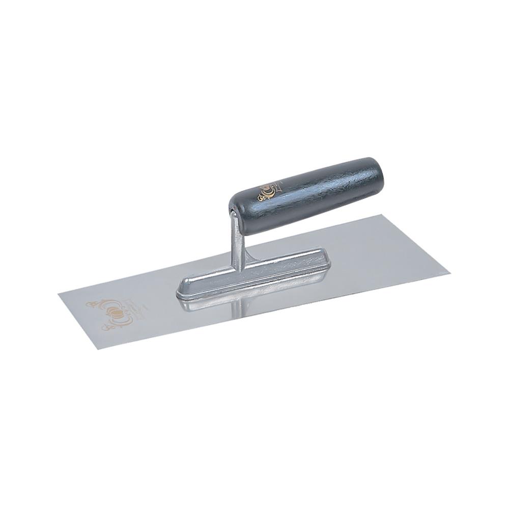 เกรียงสี่เหลี่ยมขัดมัน PUMPKIN ด้ามดำ