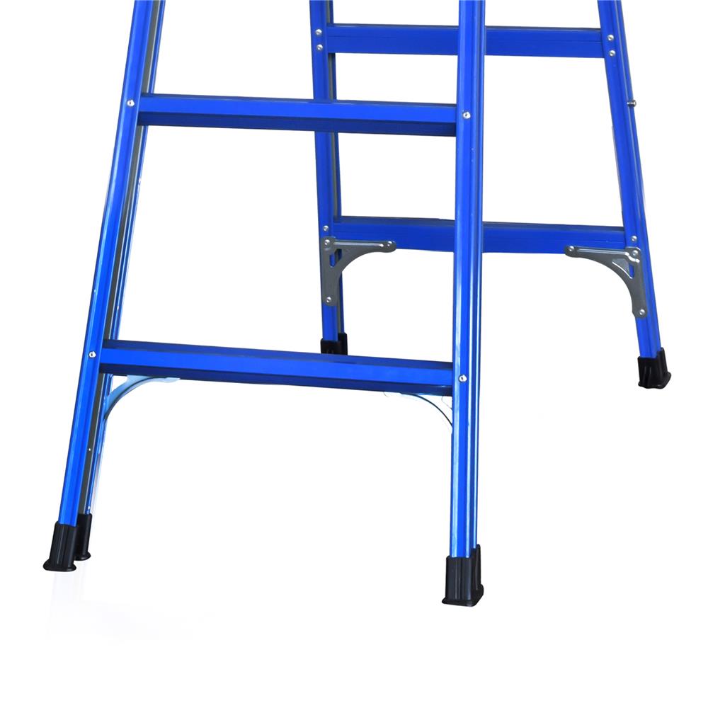 บันไดอะลูมิเนียม ทรง A-I SANKI 6 ขั้น สีน้ำเงิน