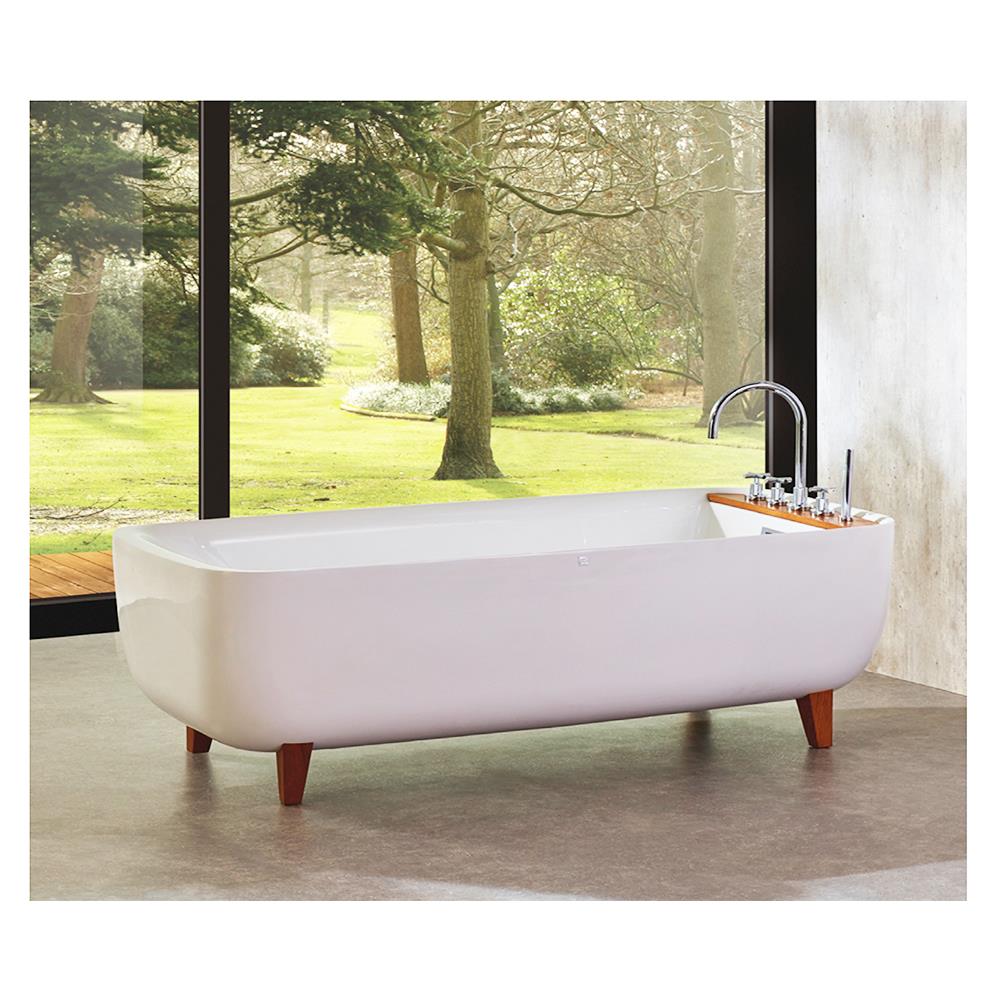 อ่างอาบน้ำ I-SPA BD-DAD01WF/S 180 ซม. สีขาว