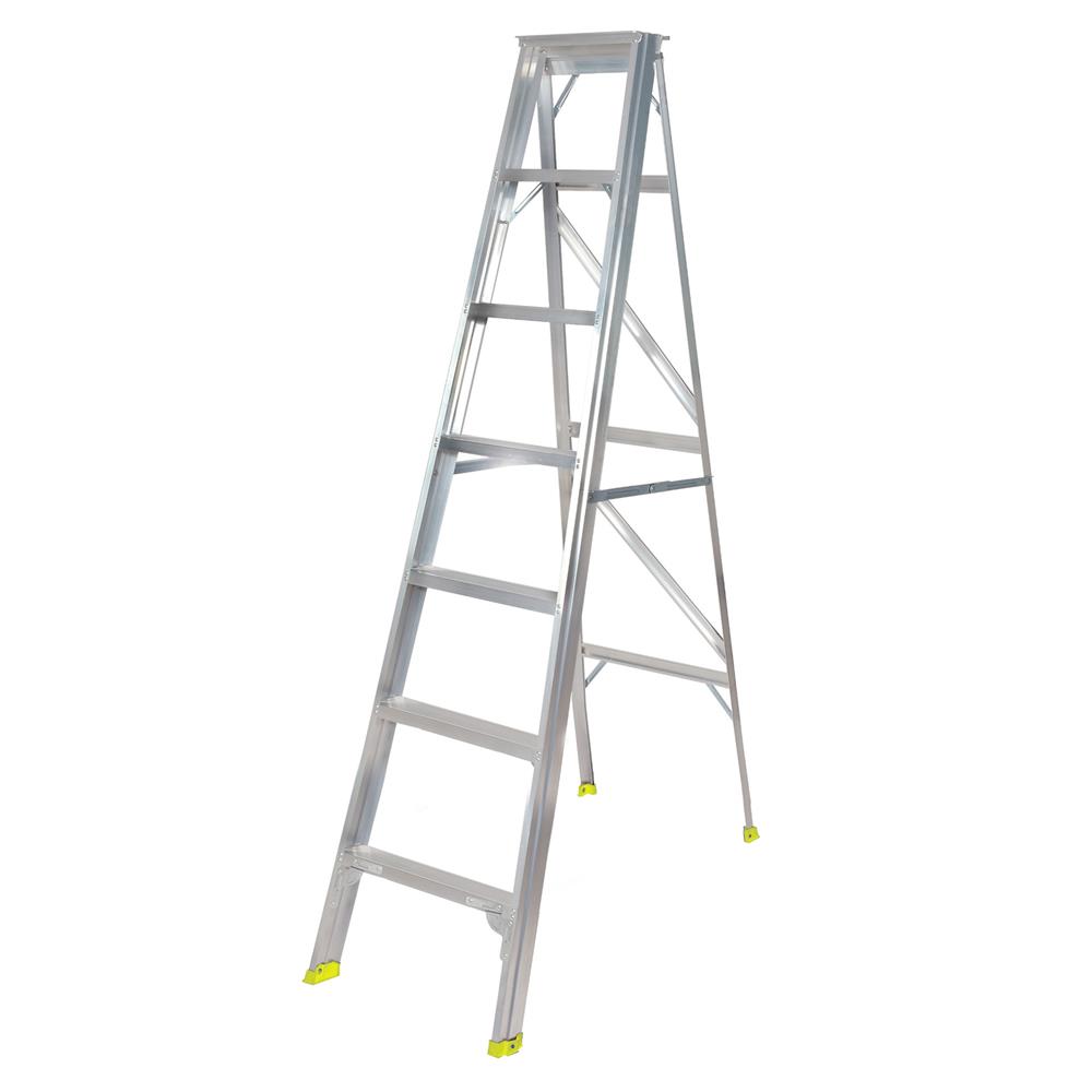 บันไดอะลูมิเนียมทรง A SANSUI 7 ขั้น