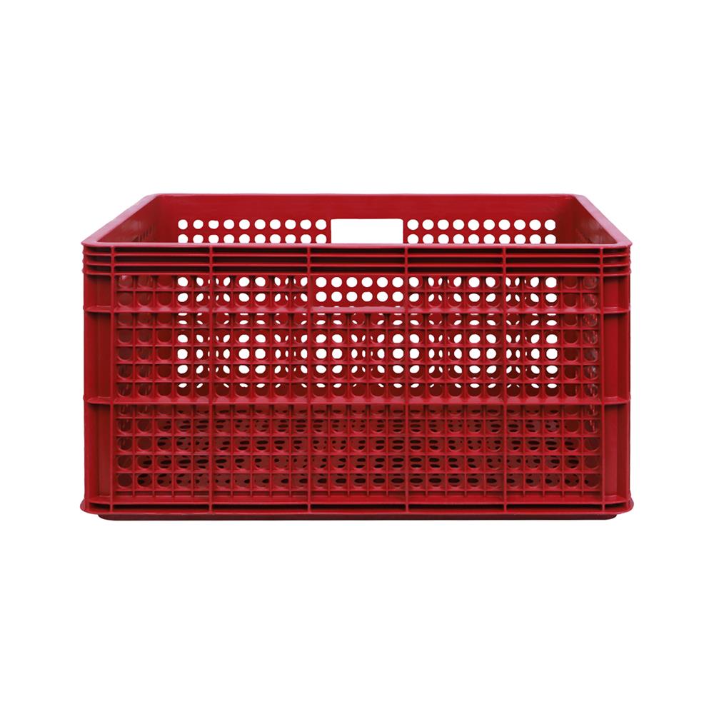 ลังผลไม้โปร่ง BASKET NNH 125COPO 34.5x54x29 ซม. สีแดง