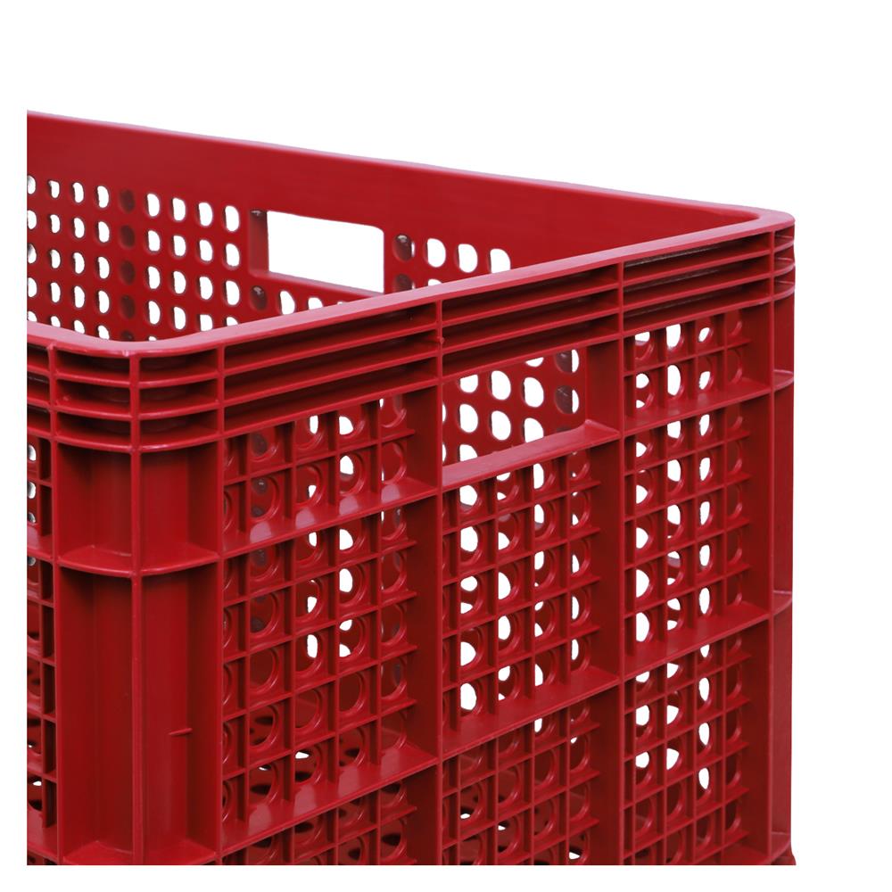 ลังผลไม้โปร่ง BASKET NNH 125COPO 34.5x54x29 ซม. สีแดง