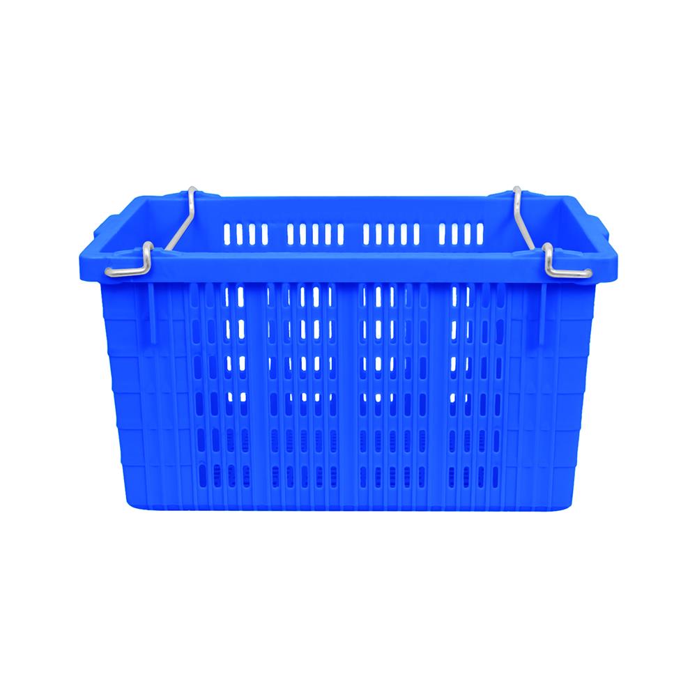 ลังผลไม้โปร่ง BASKET 33x53.5x31.5 ซม. สีน้ำเงิน