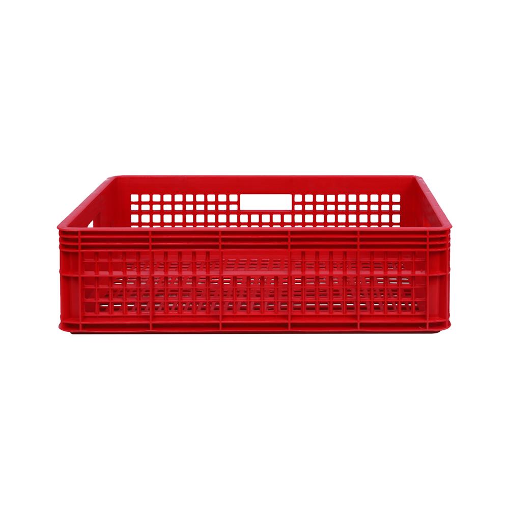 ลังผลไม้ GW 37.5X56.5X16 ซม. สีแดง
