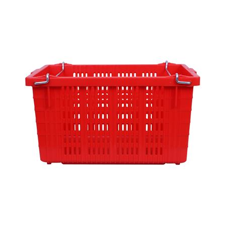 ลังผลไม้โปร่ง BASKET 33x53.5x31.5 ซม. สีแดง_1
