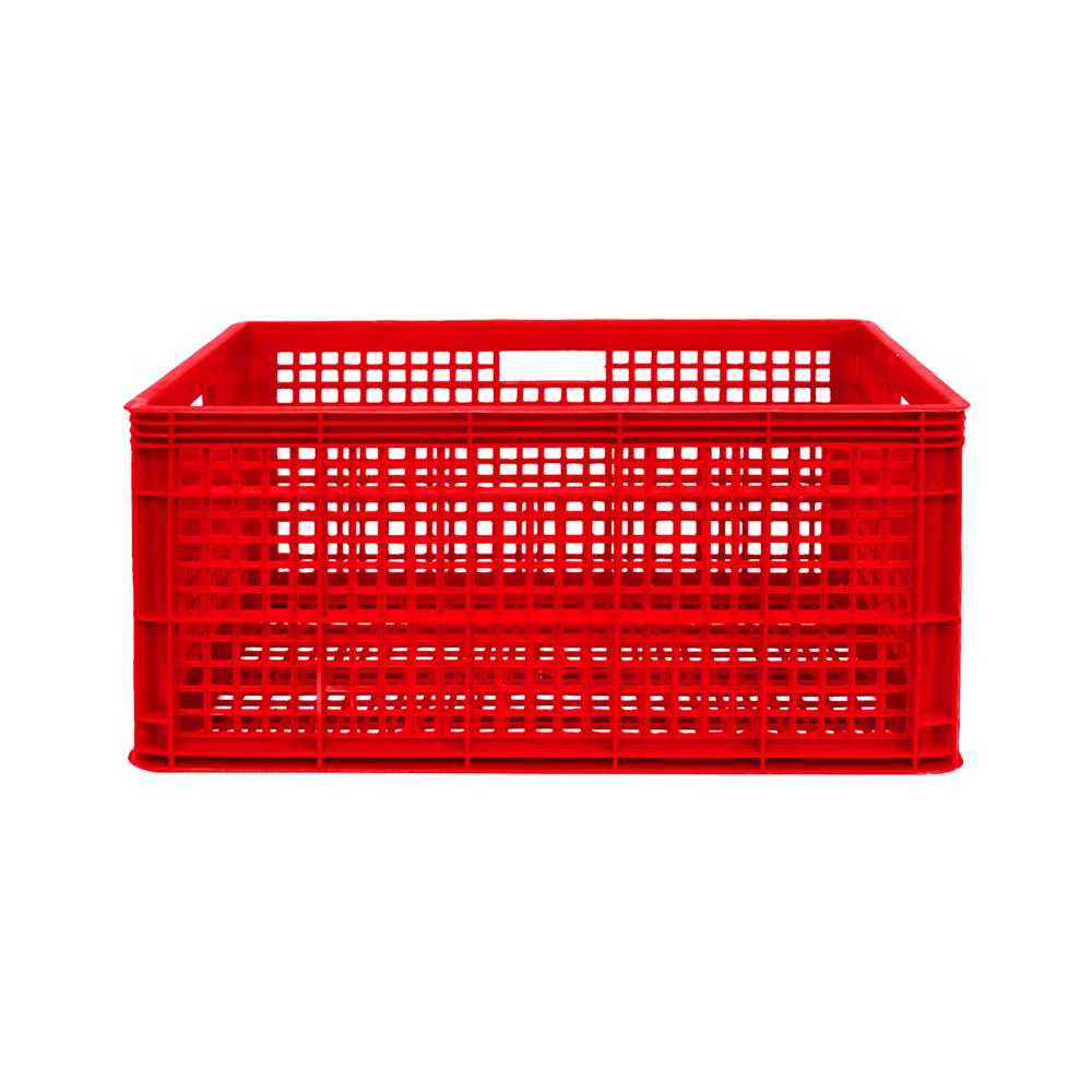 ลังผลไม้โปร่ง GW 37.5x56.5x31 ซม. สีแดง